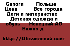 Сапоги Demar Польша  › Цена ­ 550 - Все города Дети и материнство » Детская одежда и обувь   . Ненецкий АО,Вижас д.